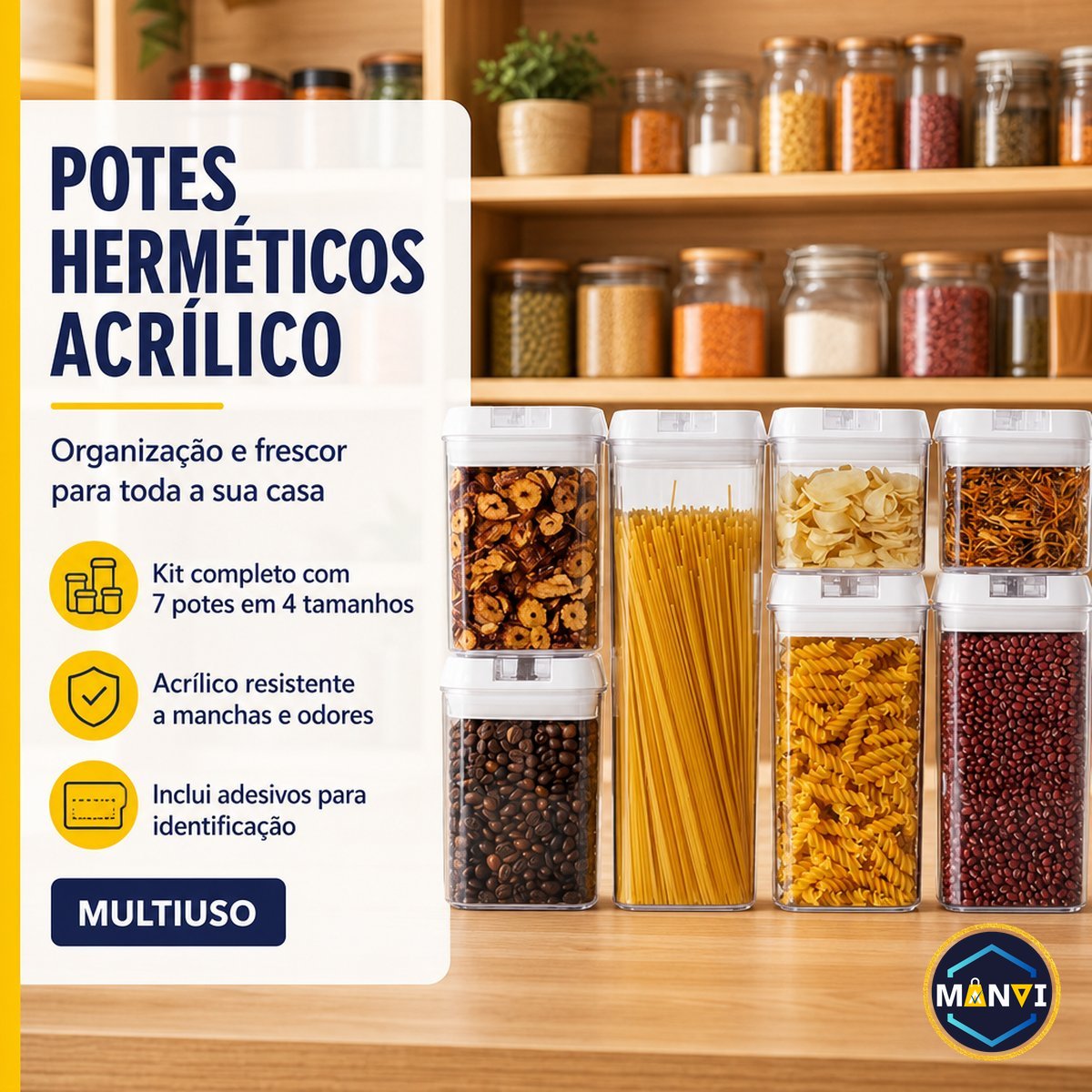Jogo de Pote Hermético
