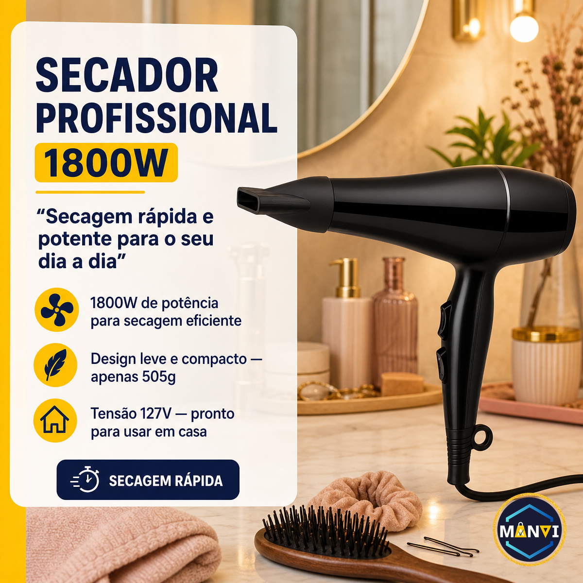 Secador de Cabelo