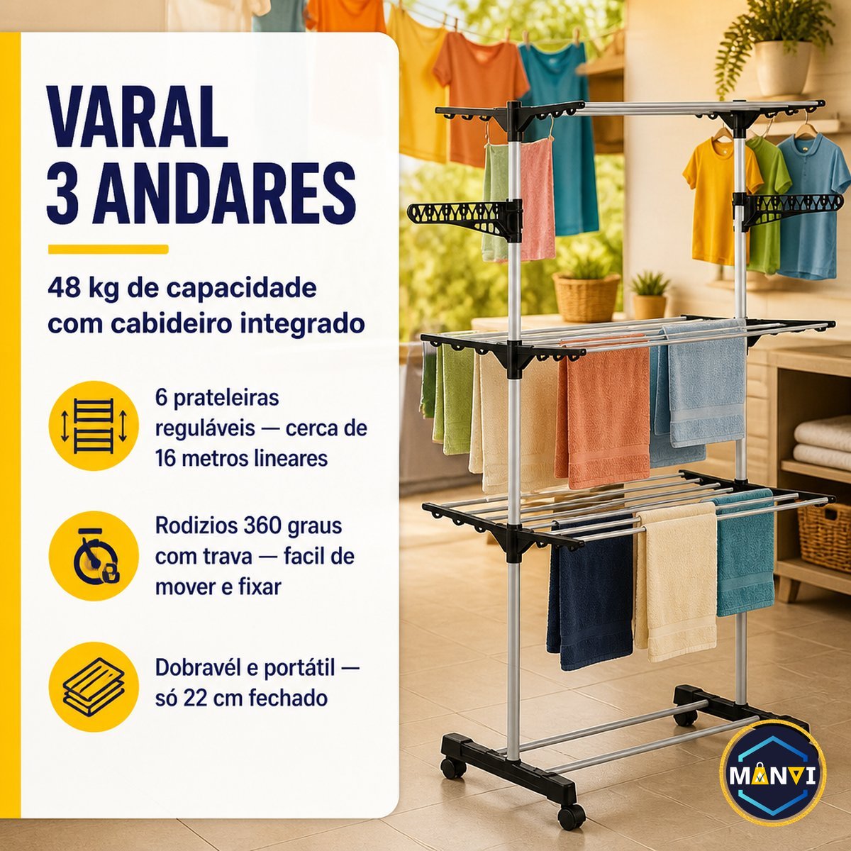 Varal Vertical